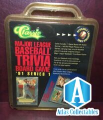 1991 '91 Classic Baseball Card Trivia Board Game Complete Set BLUE Series 1 Two
